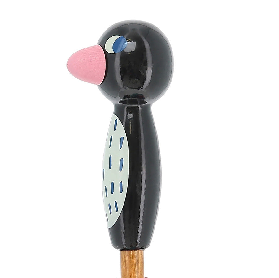 Wooden Penguin Umbrella