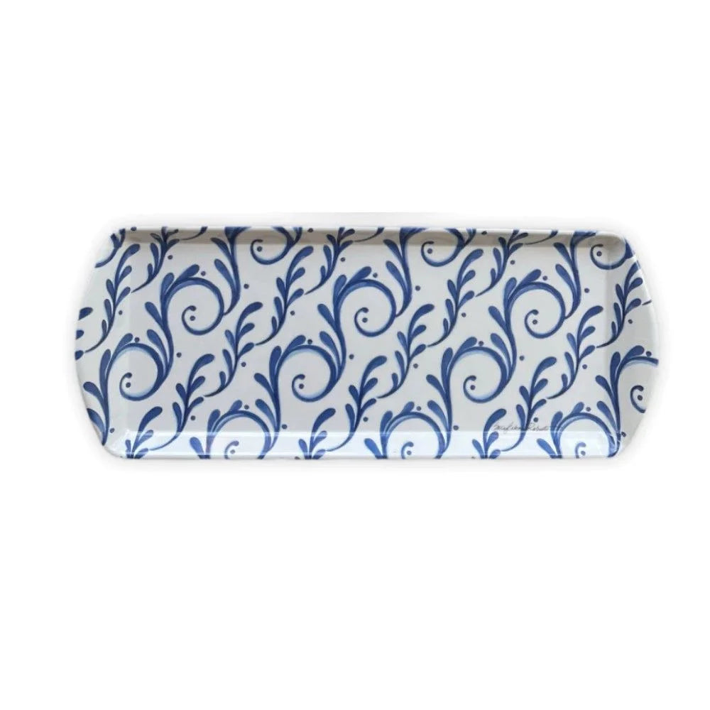 Bamboo Table Indigo Song Loaf Tray