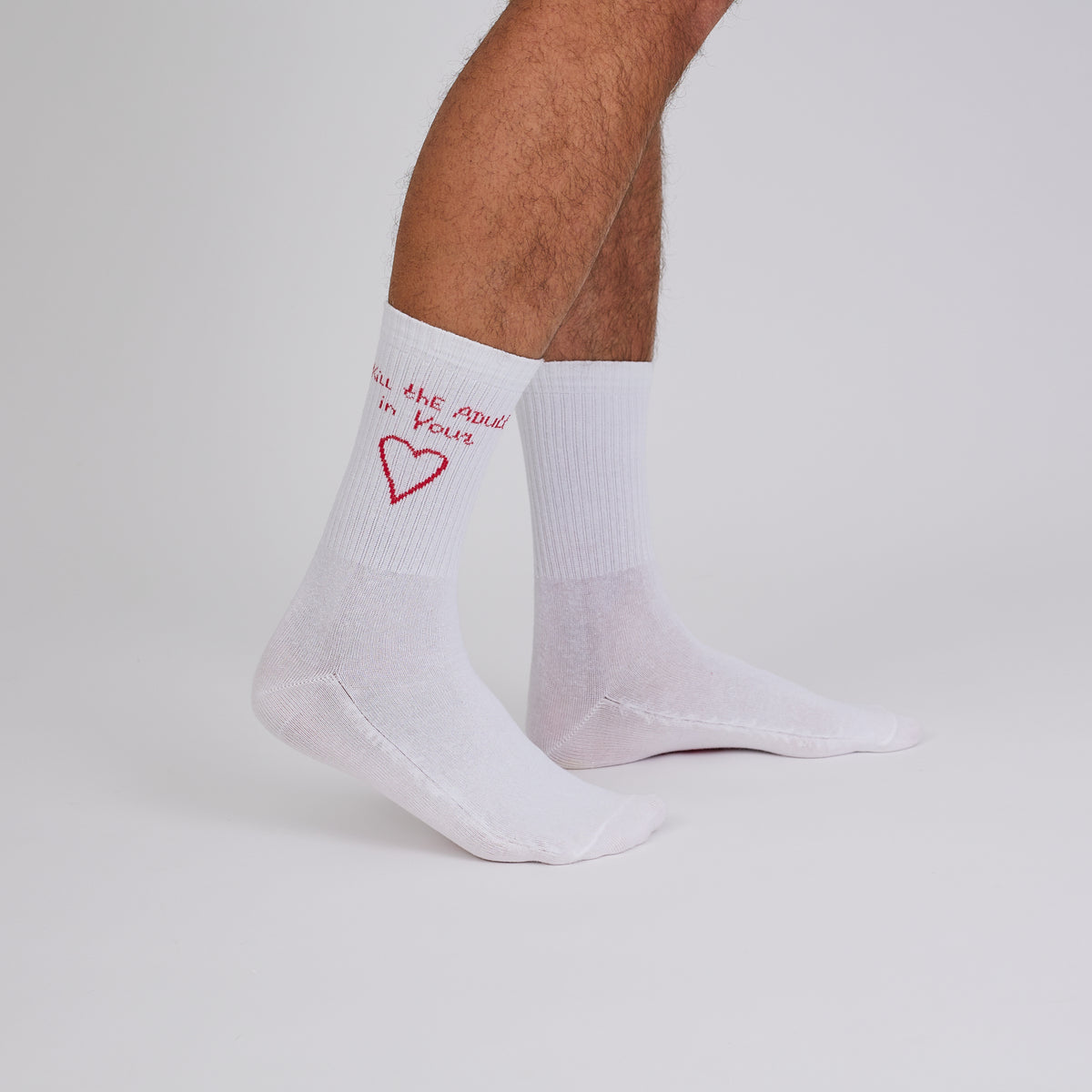 Kill the Adult in Your Heart Sustainable Socks (Sz M)