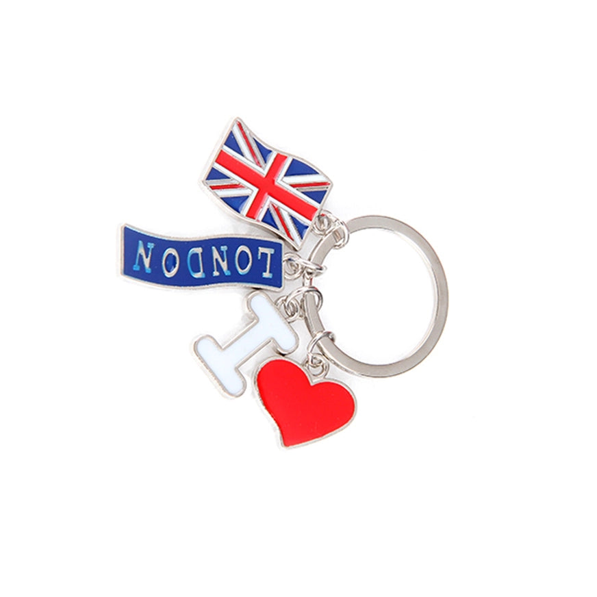 I Love London Multi Keyring