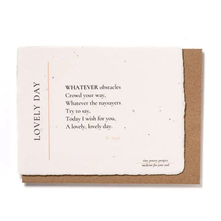 Plantable Card