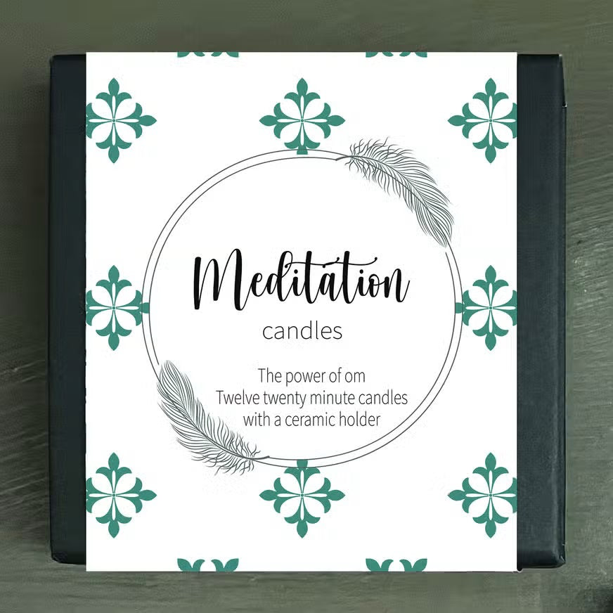 Cotton & Grey Meditation Relaxation Candles