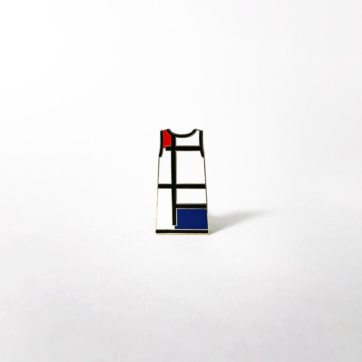 Mondrian Dress Brooch
