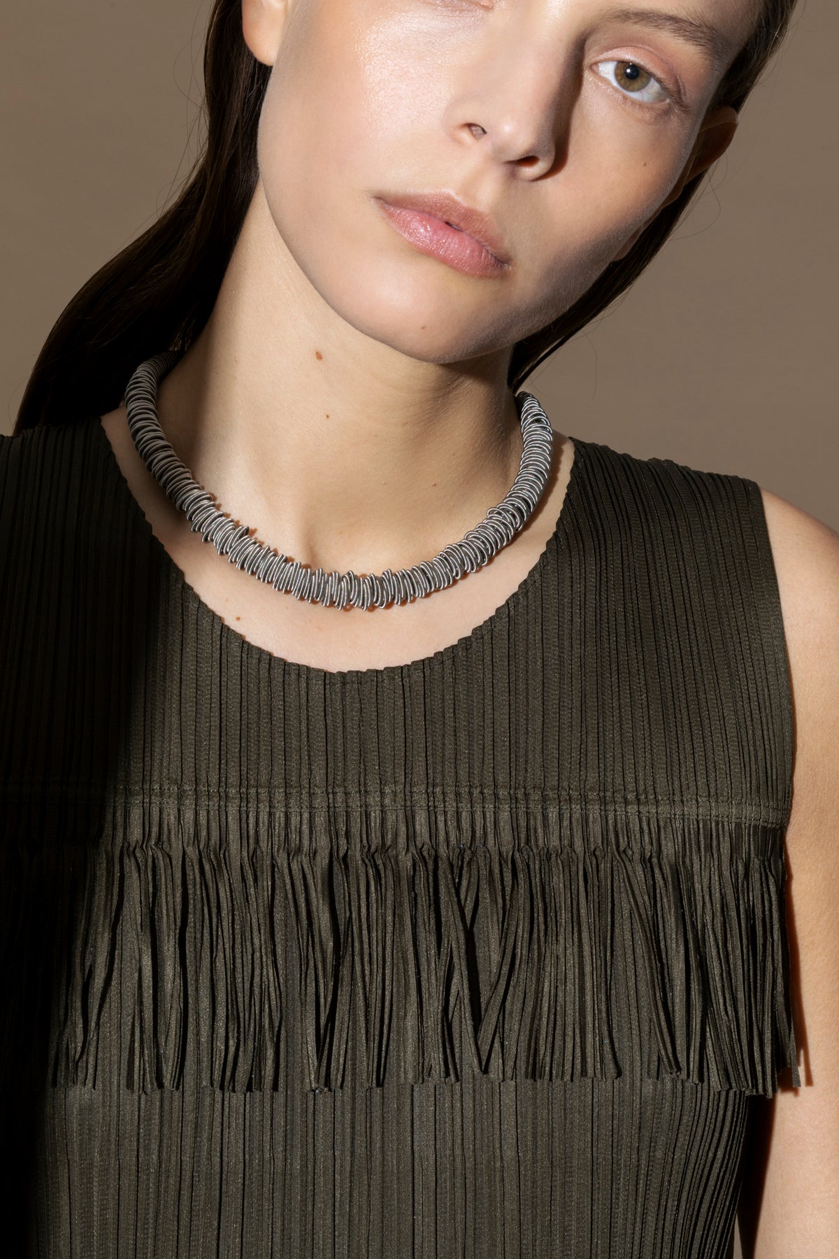 La Mollla No. 1 Acier Necklace Medium