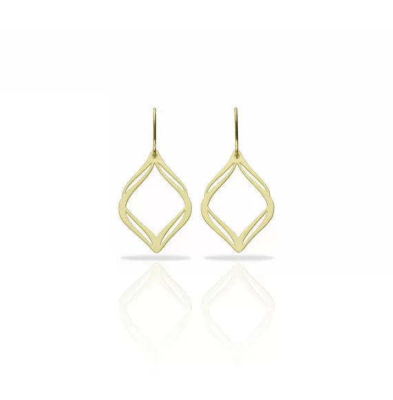 Nirvana gold-plated small earrings