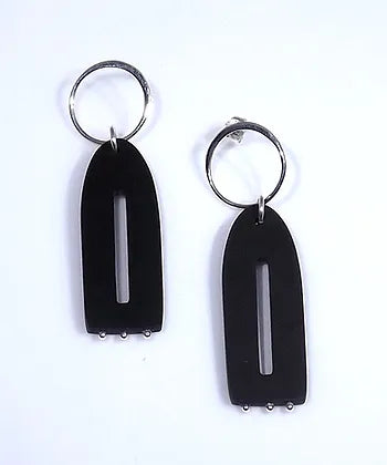 Open Loop Slot Earrings