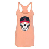 Women's Copa Sugar Skull Tank (orange)