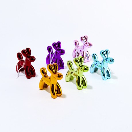 Balloon Dog Ceramic Ornament