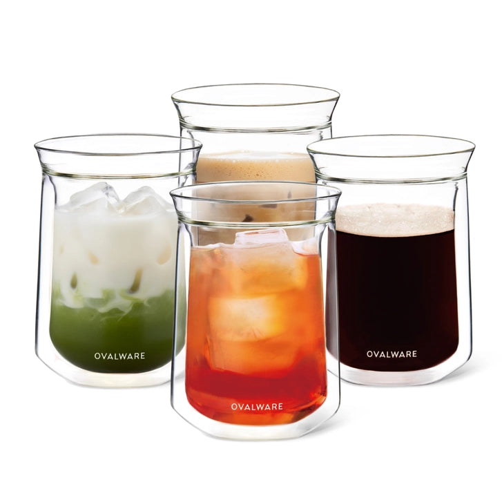 Ovalware Double Wall Tasting Glass (set of 4)