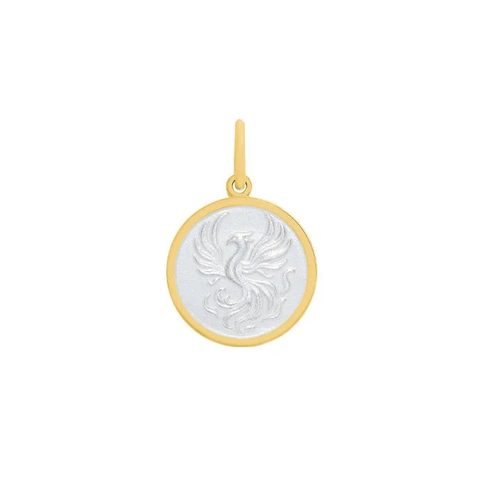 Phoenix Mini Pendant (gold/alpine white)