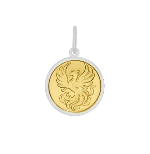 Phoenix Small Pendant (gold center)