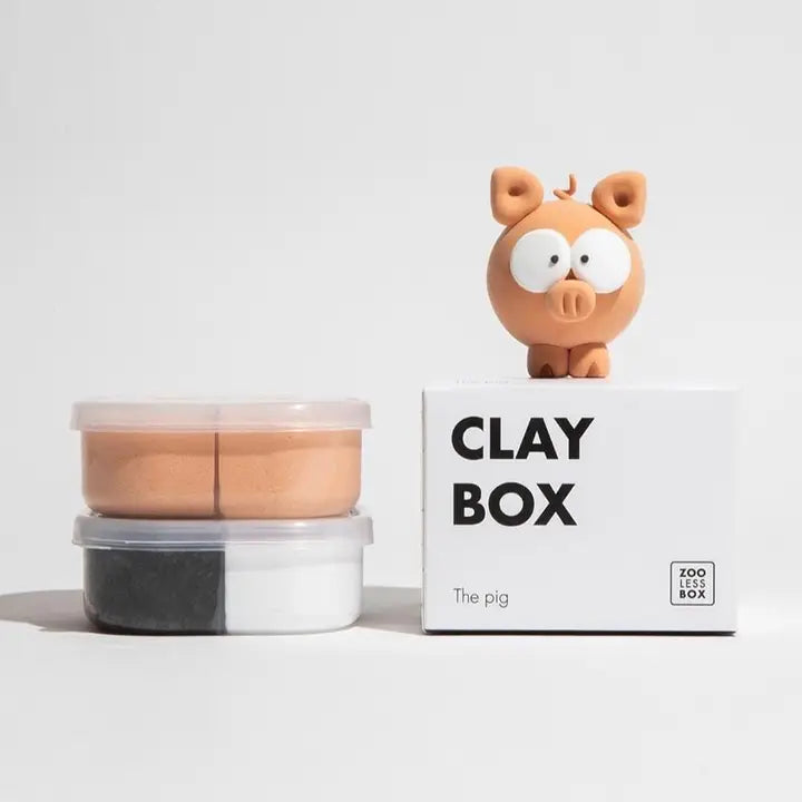 Zoolessbox® Clay Kit - Pig