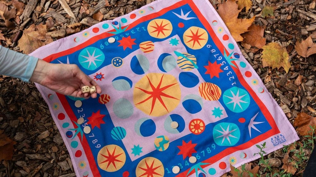 Planet Party Bandana Board Game