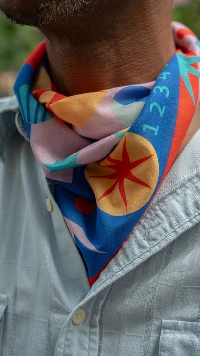 Planet Party Bandana Board Game
