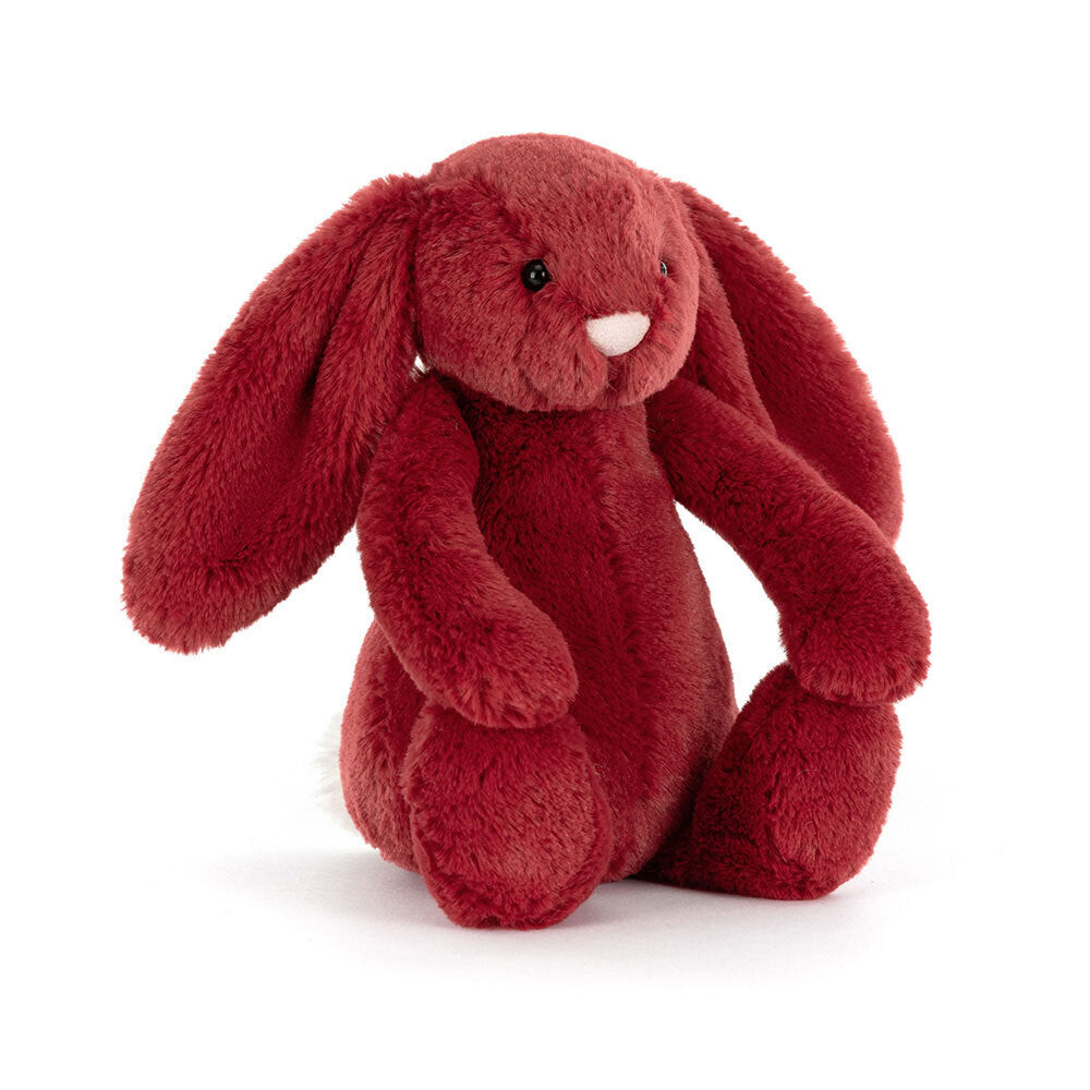 Jellycat Bashful Christmas Bunny Redcurrant