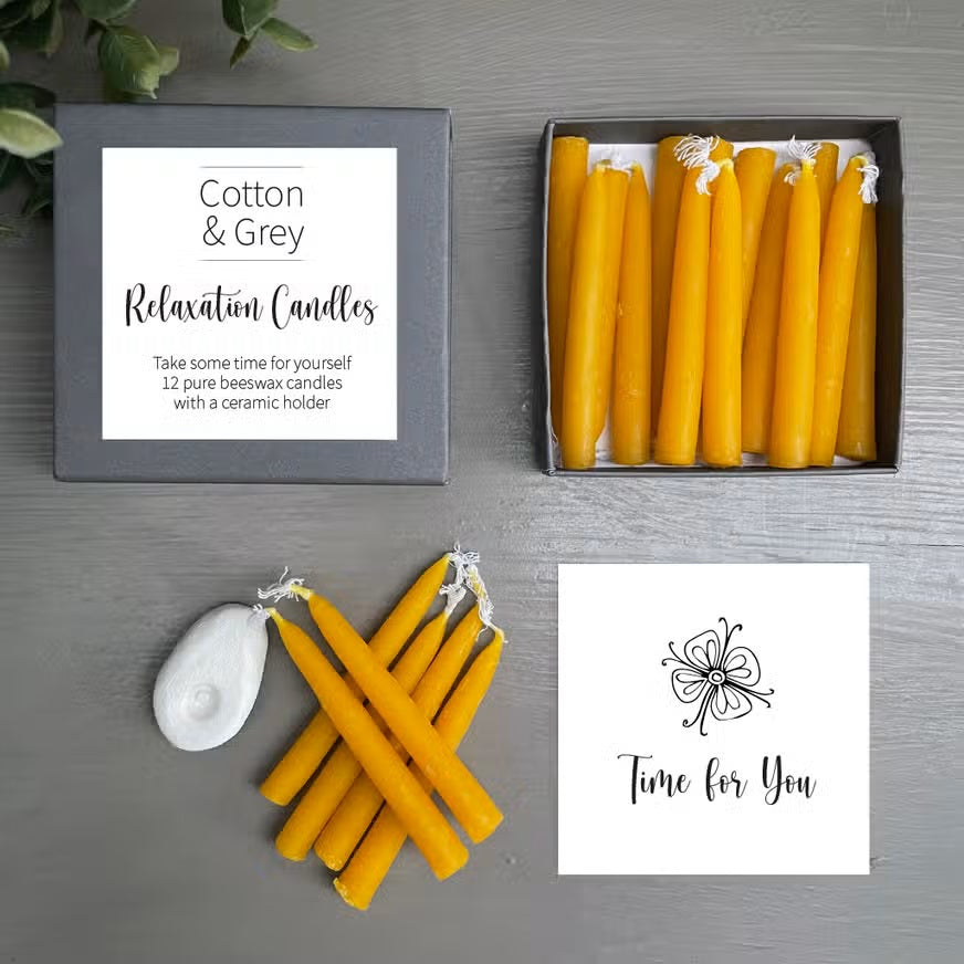 Cotton & Grey Relaxation Candles
