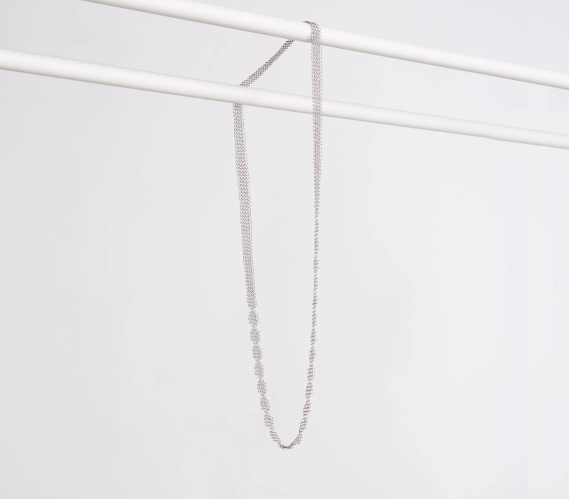 Pascale Lion Rosmary AR Necklace (silver finish)