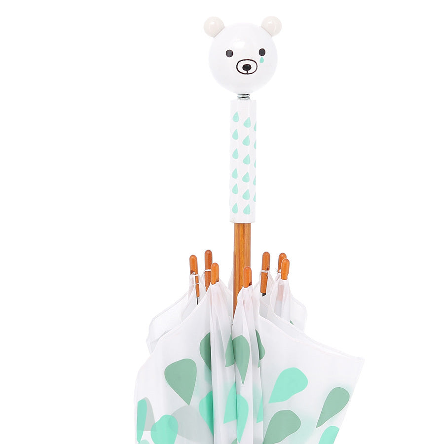 Wooden Sora Bear Umbrella