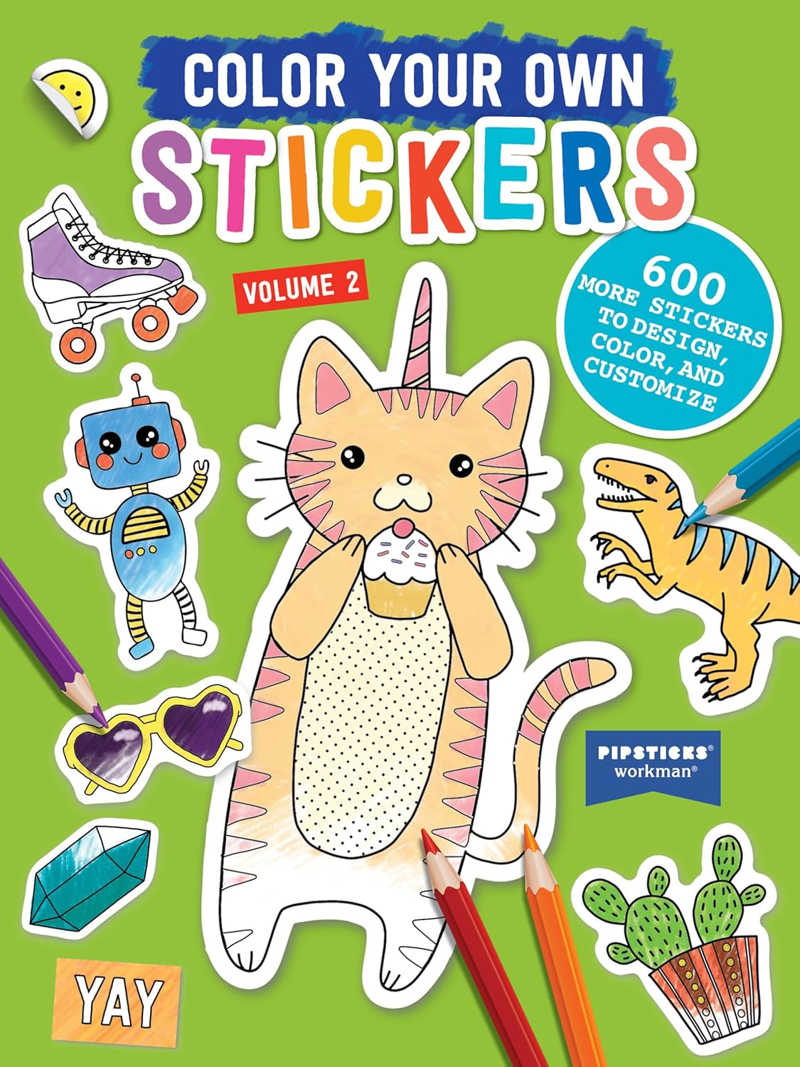 Color Your Own Stickers, Volume 2: Trade Edition