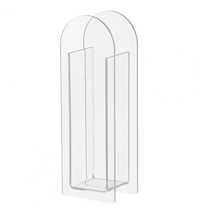 Translucent Acrylic Vase Clear