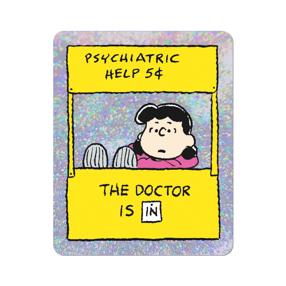 The Doctor Is In by Peanuts