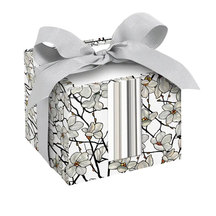 Tiffany Magnolia Note Cube