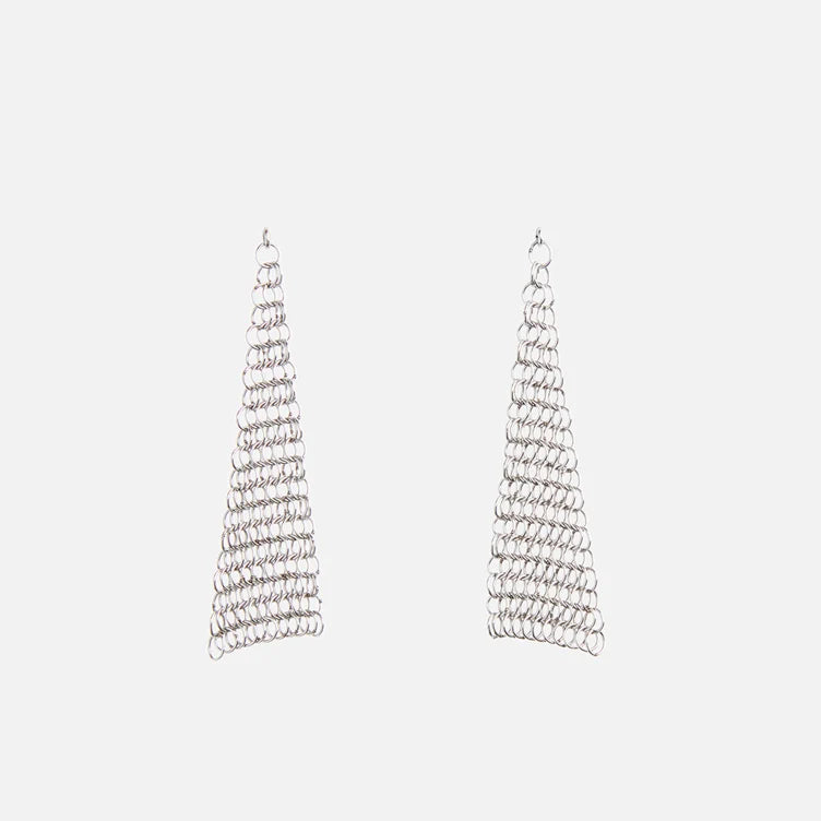 Pascale Lion Collection B Triangle Earrings AR
