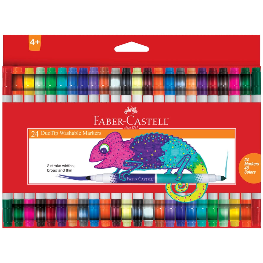 24 Duo Tip Washable Markers