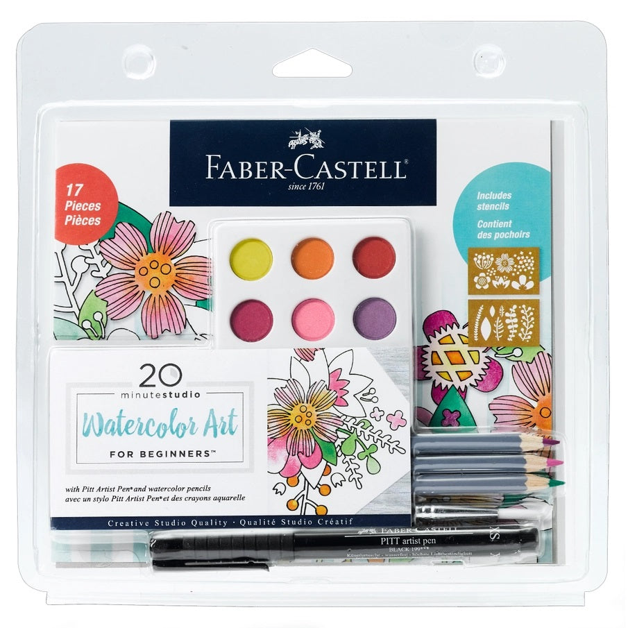 20-Minute Studio Watercolor Art For Beginners