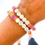 Hocus Pocus Green/Purple/Orange Bracelet stack