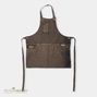 5 Pocket Apron Slim - Goldish Black