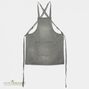 Suspender Apron - Grey Denim
