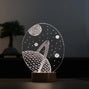 3D Saturn LED Night LIght