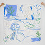 Sea Painting Sustainable Blanket