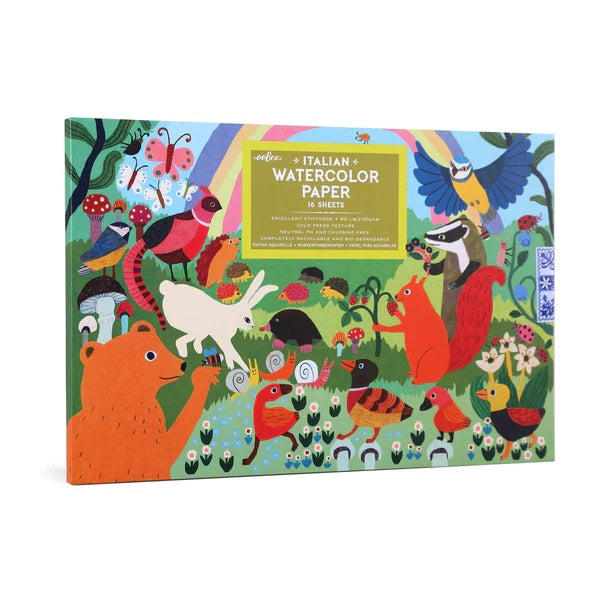 Woodland Rainbow Watercolor pad