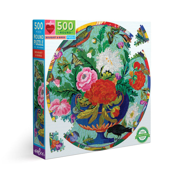 Bouquet & Birds puzzle
