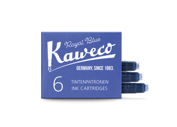 Kaweco Ink Cartridges (6-pack) Royal Blue