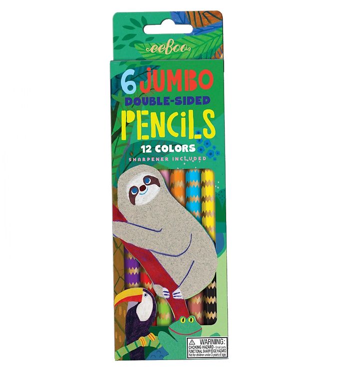 Sloth Jumbo Double Pencils