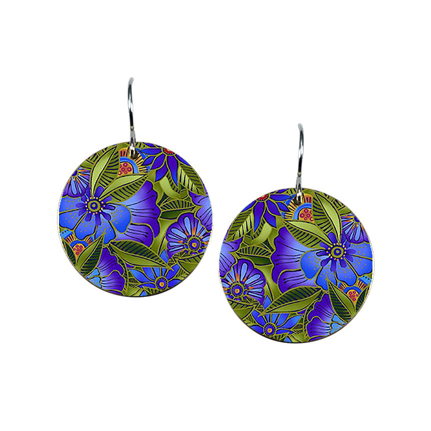 Aloha Disc Earrings