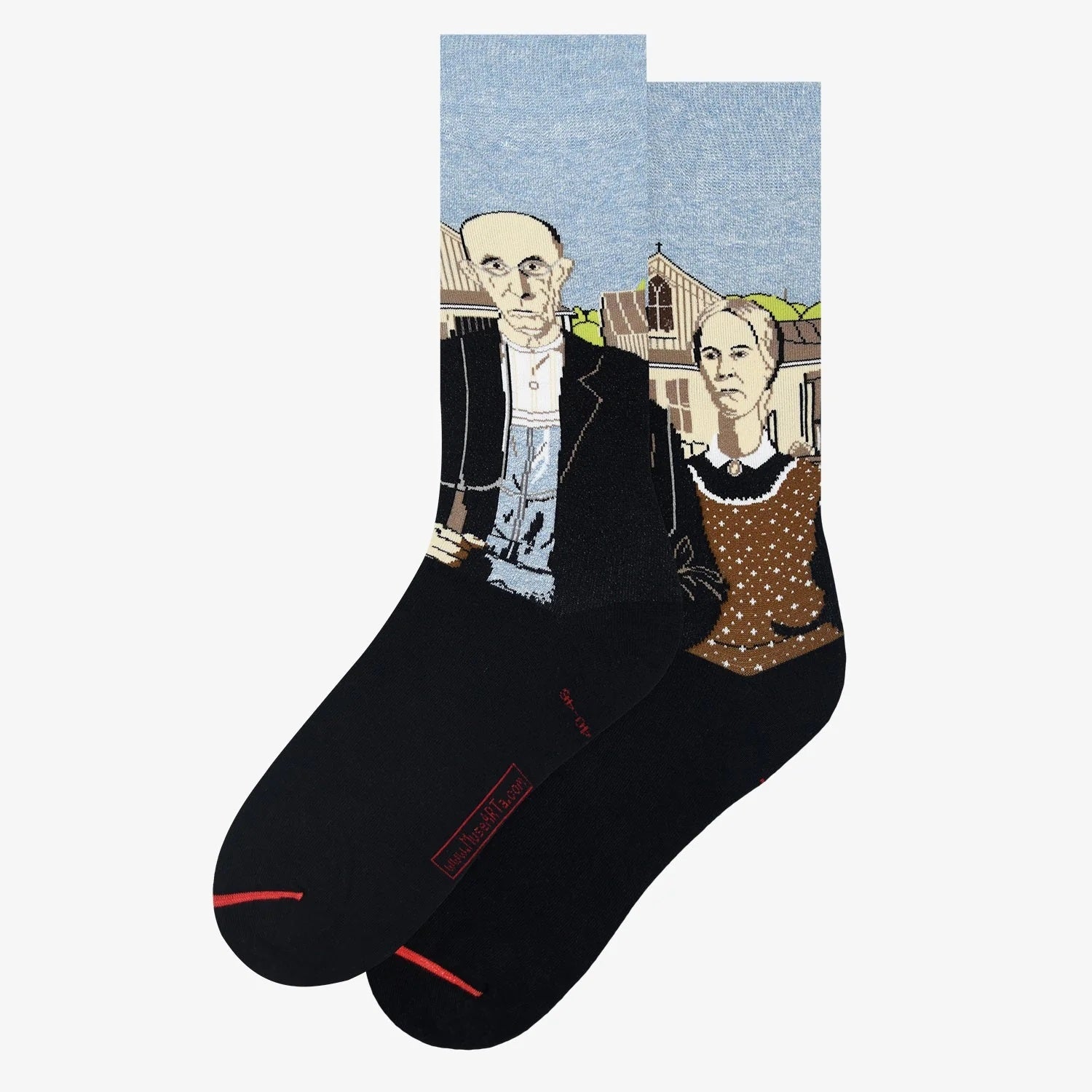 Grant Wood - American Gothic Art Sox