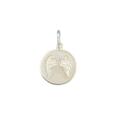 LOLA Angel Wings Small Pendant (silver/ivory)