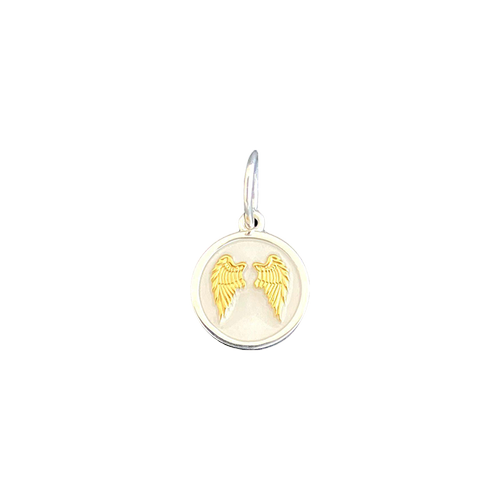 LOLA Angel Wings Mini Pendant (gold/ivory)