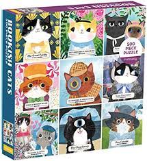 Bookish Cats 500 Piece Puzzle