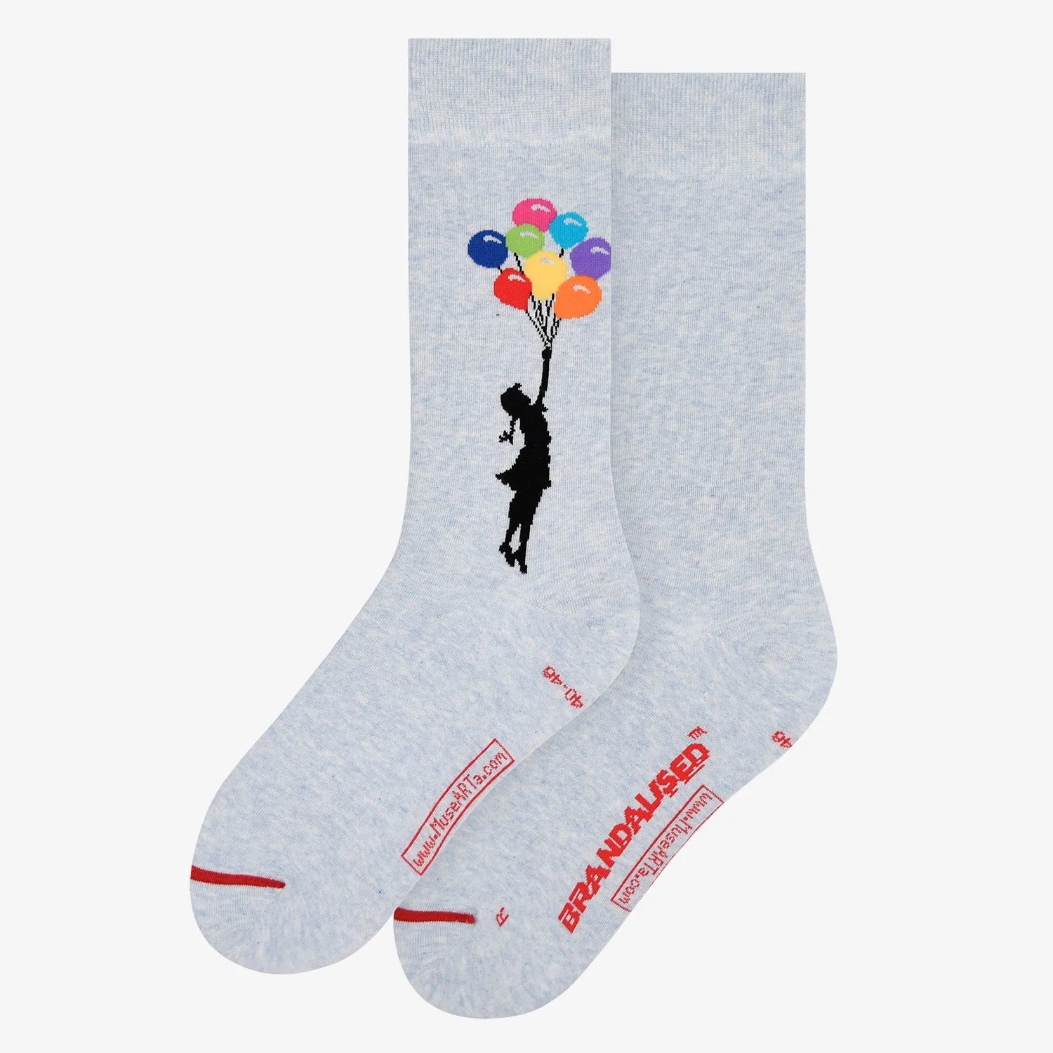 Bansky - Girl Floating Away Art Sox