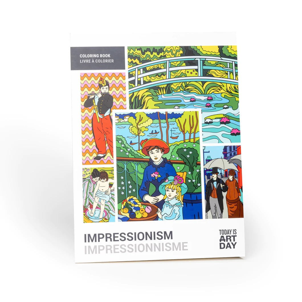 Impressionism Coloring Book