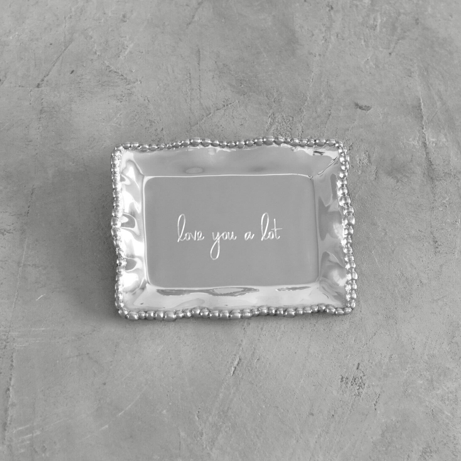Beatriz Ball GIFTABLES Rectangular Engraved Tray
