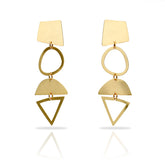 Bau Gold-Plated Earrings (101001)