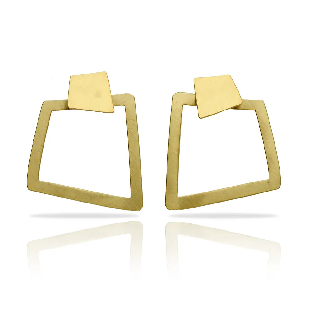 Bau Gold-Plated Earrings (101005)