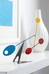 Ekko Workshop Elliptical Desktop Mobile (Red/Blue/Yellow)