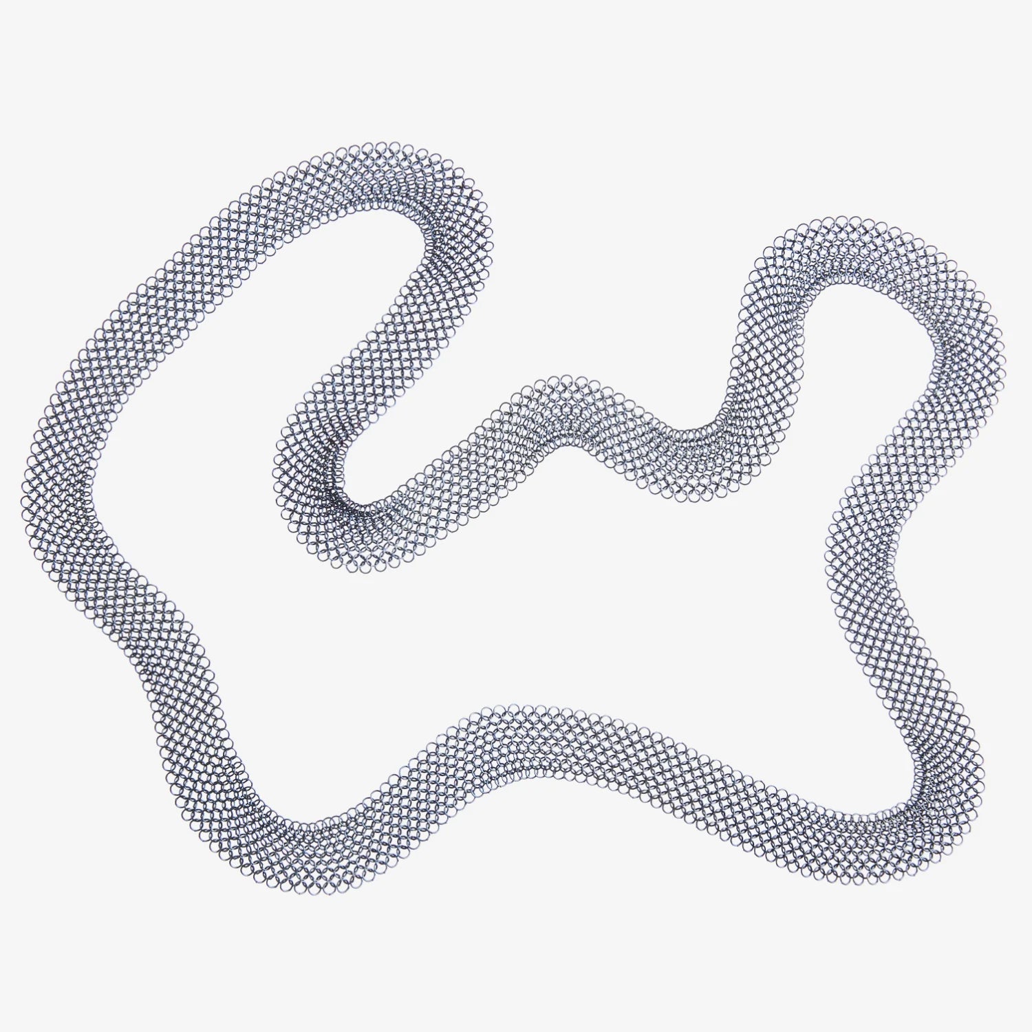 Pascale Lion 114 BLEU Necklace 